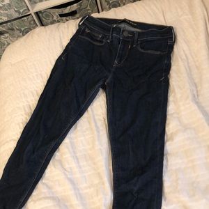 Express mid rise skinny jeans